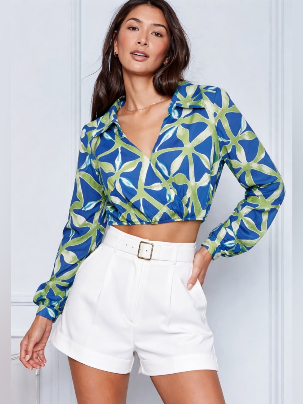 Haute Hippie STYLE™ Cropped Blouse – S